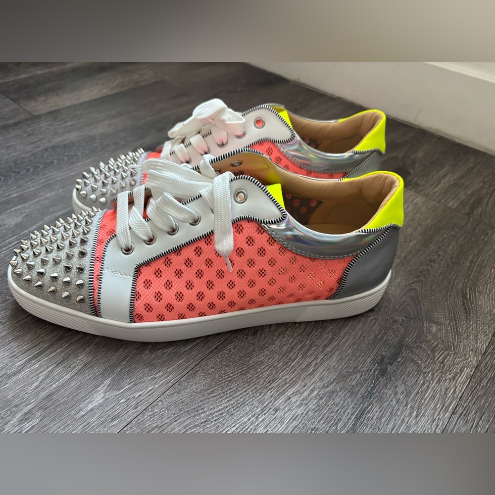 Christian Louboutin AC Seavaste Spikes Mens Sneaker US12 EU45 UK11